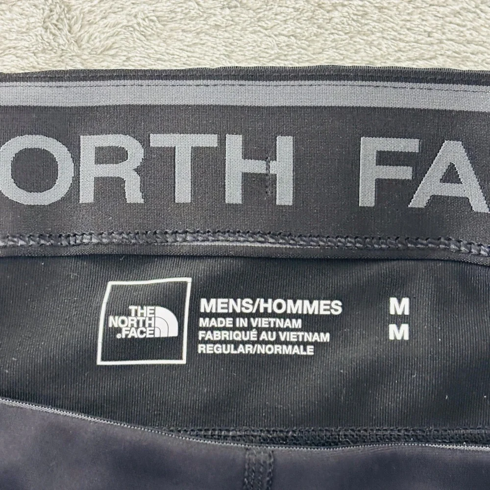 The North Face Winter Warm Tights Mens M Black Running‎ Leggings Stretch Fitted